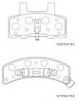 ASIMCO KD6760 Brake Pad Set, disc brake